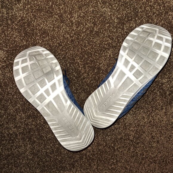 Adidas Cloudfoam Pure Shoe - Women's Running Tech Steel/Silver Metallic/Grey - Picture 3 of 10